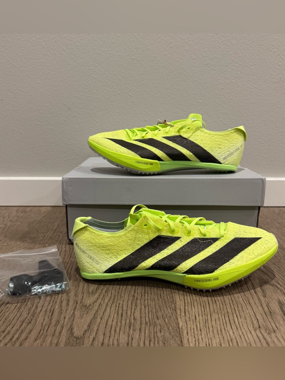 Adidas Adizero Prime SP 3 Strung Track Spikes Lucid Lemon